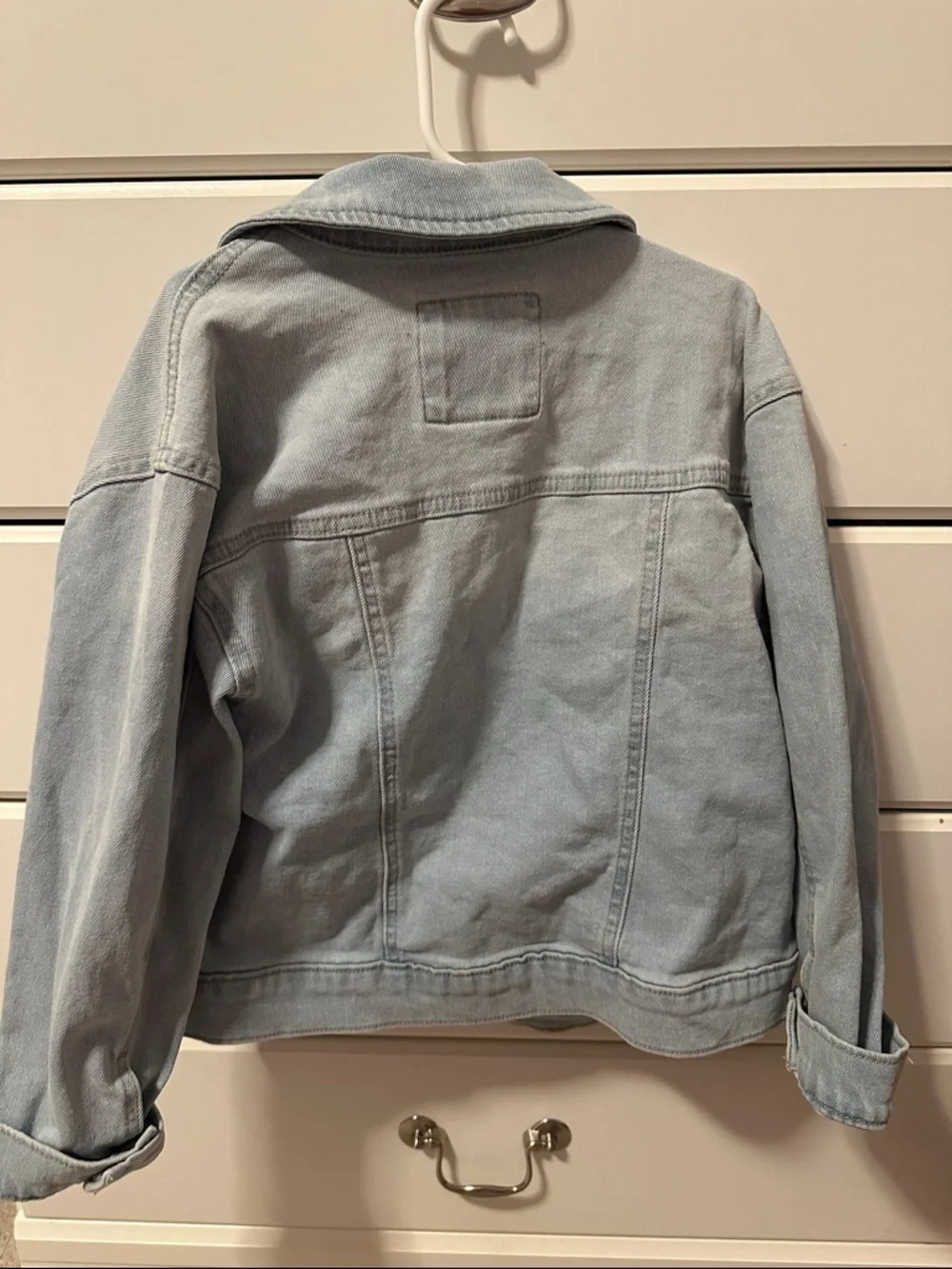 SO Light Blue Jean Jacket - Girl’s Denim Trucker - Picture 4 of 4